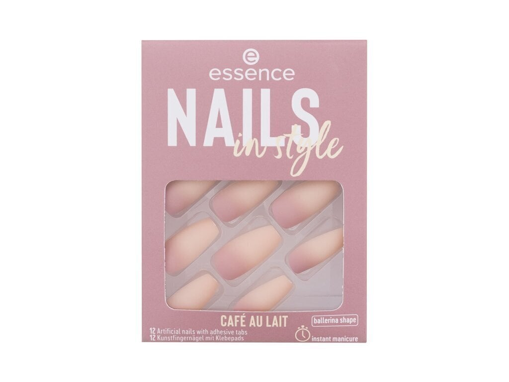 Liimakynnet Essence Nails In Style, 1 kpl hinta ja tiedot | Manikyyri- ja pedikyyritarvikkeet | hobbyhall.fi