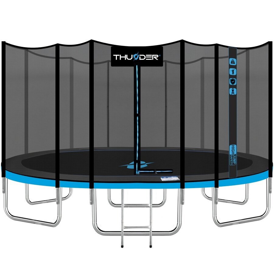 Trampoliini Thunder Outside Pro 16FT, 490cm, turvaverkko hinta ja tiedot | Trampoliinit | hobbyhall.fi