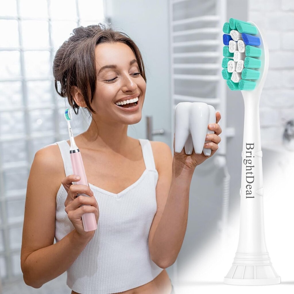 Philips Sonicare sähköiset harjaspäät, 8 kpl hinta ja tiedot | Sähköhammasharjan vaihtoharjat | hobbyhall.fi