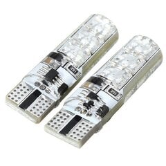 W5W LED T10 12V RGB canbus, polttimot + kaukosäädin, paketti hinta ja tiedot | Polttimot | hobbyhall.fi