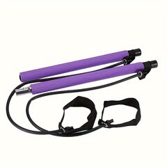 Pilates-nauhasarja, 70cm, violetti hinta ja tiedot | Vastuskuminauhat | hobbyhall.fi