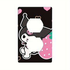 Näyttävä Sanrio Hello Kitty &amp; Kuromi Valokatkaisijan Kansi - Hauska Seinälevy Kotiin, Keittiöön, Olohuoneeseen. hinta ja tiedot | Kytkimet ja pistorasiat | hobbyhall.fi