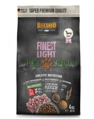 Belcando Finest Light aikuisille koirille, joilla on alhainen aktiivisuus ja vanhemmille koirille, 4 kg hinta ja tiedot | Koiran kuivaruoka | hobbyhall.fi