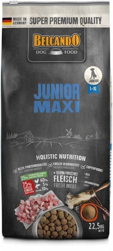 Belcando Junior Maxi isojen ja jättiläisten rotujen koirille, 4-18kk 22,5 kg hinta ja tiedot | Koiran kuivaruoka | hobbyhall.fi