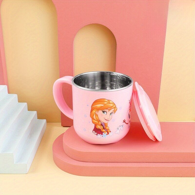 Disney Prinsessa Ruostumaton Teräs Kahvimuki - 8.79oz, Ariel, Lumikki, Tuhkimo, Elsa, Belle众 hinta ja tiedot | Ompelutarvikkeet | hobbyhall.fi