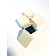 Lahjarasiat 5 x 5 cm - paperi, norsunluun värinen, 24 kpl/laatikko hinta ja tiedot | Lahjapaketointi | hobbyhall.fi