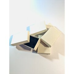 Lahjarasiat 5 x 8 cm - paperi, norsunluun värinen, 24 kpl/laatikko hinta ja tiedot | Lahjapaketointi | hobbyhall.fi