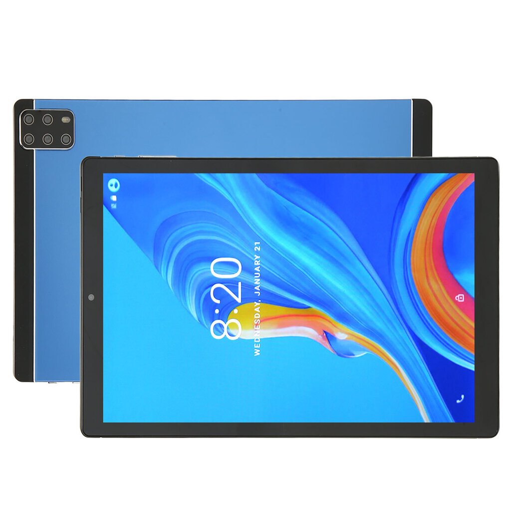 10,1 tuuman tabletti 6 Gt RAM 128 Gt ROM Deca Core 5G WiFi 2 in 1 -tabletti kuulokkeilla Näppäimistö Hiiri Android 12 100-240 V Blue US Plug hinta ja tiedot | Tablettien kotelot ja muut tarvikkeet | hobbyhall.fi