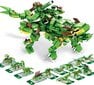 InnoGear Dinosaur -rakennussetti, 12 in 1 hinta ja tiedot | LEGOT ja rakennuslelut | hobbyhall.fi