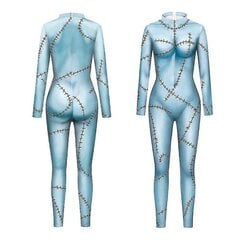 Naisten painajainen ennen joulua Sally-asu Cosplay Party Jumpsuit Bodysuit Halloween-lahjat hinta ja tiedot | Naamiaisasut | hobbyhall.fi