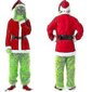 Hieno The Grinch Costume -joulucosplay-pukkiasusarja + naamio hinta ja tiedot | Naamiaisasut | hobbyhall.fi