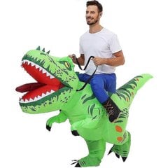 Uusi T-Rex Dinosaur Cosplay puhallettavat asut puvut maskotti hauska juhla-anime joulun halloween-asu mekko aikuisille lapsille hinta ja tiedot | Naamiaisasut | hobbyhall.fi