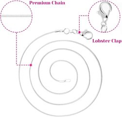 30 Pack kaulakoru ketju hopeoitu kaulakoru käärme ketjut irtotavarana korujen valmistukseen, 1,2 mm (18 tuumaa) 18 tuumaa hinta ja tiedot | Miesten korut | hobbyhall.fi