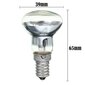 Laavalampun vaihtolamppu E14 R39 30W Spotlight Ruuvattava Lamppu Kirkas Heijastin Kohdelamput Laavalamput 5kpl Läpinäkyvä hinta ja tiedot | Tuuletinvalaisimet | hobbyhall.fi