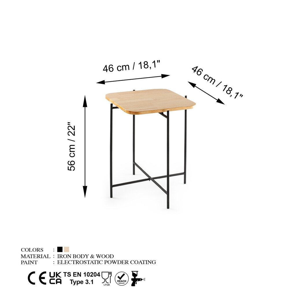 Sohvapöytä Shb-005 hinta ja tiedot | Sohvapöydät | hobbyhall.fi