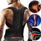 Posture Vest PRO Back Vest Better Posture L musta hinta ja tiedot | Kauneudenhoitotarvikkeet | hobbyhall.fi