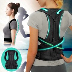 Posture Vest PRO Back Vest Better Posture XXL musta XXL hinta ja tiedot | Kauneudenhoitotarvikkeet | hobbyhall.fi