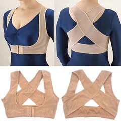 Posture Vest for Women Selkätuki Parempaan ryhtiä varten beige yksi koko hinta ja tiedot | Kauneudenhoitotarvikkeet | hobbyhall.fi