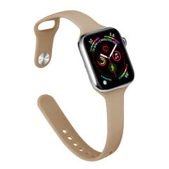 (29 pähkinä) Ohut silikoniranneke Apple Watchille 40mm 44mm 41mm 45mm 38mm 42mm Correa Rannekoru Smart Watch Ranneke Iwatch Series 7 6 5 4 3 2 - Rannekellot hinta ja tiedot | Älykellojen ja aktiivisuusrannekkeiden lisätarvikkeet | hobbyhall.fi