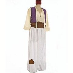 Aladdin Arabian Prince -asu aikuisille, Disney-elokuvan Cosplay-pukeutuminen, halloween joulun syntymäpäiväjuhlapuku miehille hinta ja tiedot | Naamiaisasut | hobbyhall.fi