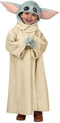 Jouluinen Yoda-asu, Mandalorian The Child Robe Coat Hat, Lasten puku VA hinta ja tiedot | Naamiaisasut | hobbyhall.fi