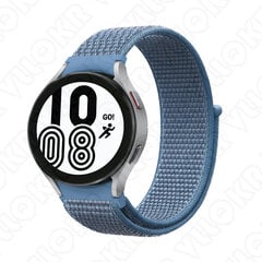 (Galaxy Watch5 44mm cape blue)ranneke Samsung Galaxy Watch 5 44mm 40mm rannekellolle 4 4classic 42 46mm ei aukkoja nylonsilmukkaranneke Galaxy Watch 5 Prolle 45mm - kellon rannekkeet hinta ja tiedot | Älykellojen ja aktiivisuusrannekkeiden lisätarvikkeet | hobbyhall.fi