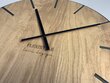 Seinäkello Oak art. Suuri hinta ja tiedot | Kellot | hobbyhall.fi