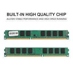 Laadukas 240Pin DDR3 2GB 1600MHz suuri kapasiteetti PC12800 muistimuisti PC:lle hinta ja tiedot | Kannettavien tietokoneiden lisätarvikkeet | hobbyhall.fi