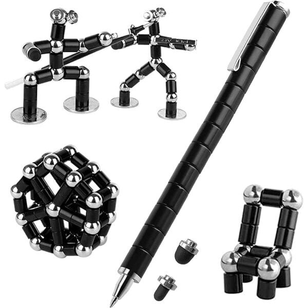 Creative Metal Magnetic Pen Dekompression Lelu Fidget Pen Coloful hinta ja tiedot | Lautapelit ja älypelit | hobbyhall.fi