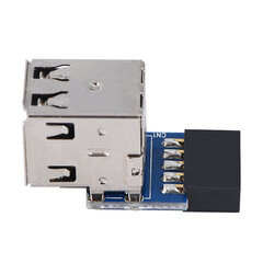 5 kpl USB2.0 emolevyn liitin 9Pin/10Pin Header 2 USB2.0 A -porttisovittimeen (tyyppi A) hinta ja tiedot | Kannettavien tietokoneiden lisätarvikkeet | hobbyhall.fi