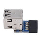 5 kpl USB2.0 emolevyn liitin 9Pin/10Pin Header 2 USB2.0 A -porttisovittimeen (tyyppi A) hinta ja tiedot | Kannettavien tietokoneiden lisätarvikkeet | hobbyhall.fi