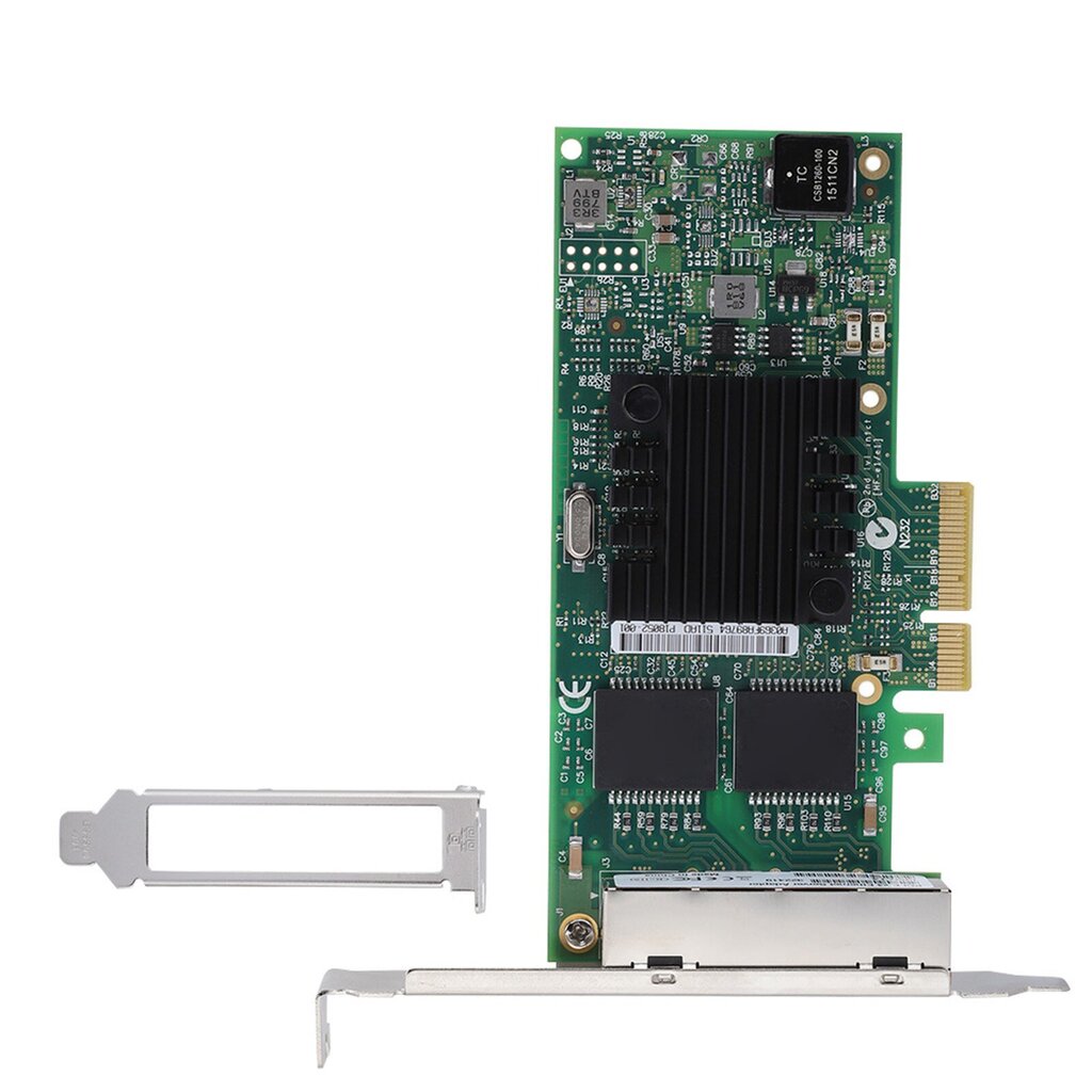 PCI-E 4-porttinen palvelin Gigabit EtherneT verkkokorttisovitin Intel i350 T4 PCI-Ex4 hinta ja tiedot | Kannettavien tietokoneiden lisätarvikkeet | hobbyhall.fi