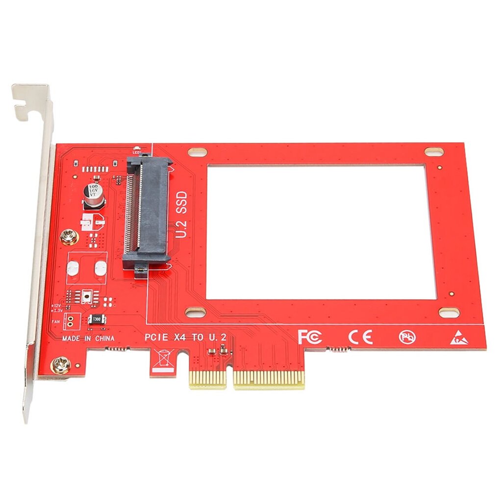 2,5 tuuman NVMe U.2 SSD -kiintolevy SF8639 - PCIe 3.0X4 Riser Card Intel P3700 Samsungille hinta ja tiedot | Kannettavien tietokoneiden lisätarvikkeet | hobbyhall.fi