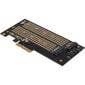 PCIE - M.2 SATA+NVME Dual Disk -laajennuskortti 2230 2242 2260 2280 22110 -kokoiselle M.2 SSD-levylle hinta ja tiedot | Kannettavien tietokoneiden lisätarvikkeet | hobbyhall.fi