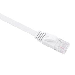 RJ45 CAT6 Ethernet verkko litteä LAN-kaapeli UTP Patch Router Kaapelit 1000M valkoinen 0,5 metriä hinta ja tiedot | Kannettavien tietokoneiden lisätarvikkeet | hobbyhall.fi