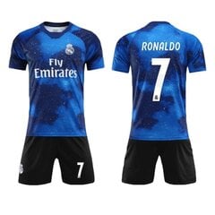 Real Madrid Soccer Club Rainbow Jersey Star Edition Ronaldo No.7 jalkapallopaitasarja lapsille aikuisille CM (170-175 cm) hinta ja tiedot | Jalkapallovaatteet ja -varusteet | hobbyhall.fi