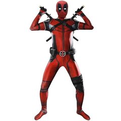 Deadpool Cosplay -asu lapsille aikuisten puku Anime Supersankari Cosplay Death Watcher Anime aikuisten palvelu Trikohatut Asusteet Anime - WELLNGS 5 KPL 5... hinta ja tiedot | Naamiaisasut | hobbyhall.fi