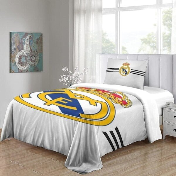 Pussilakanasetti Real Madrid D 135x200cm hinta ja tiedot | Pussilakanat ja tyynyliinat | hobbyhall.fi