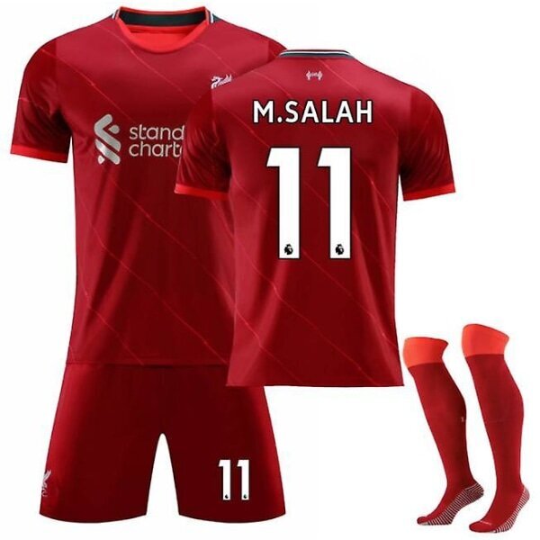 Liverpool Home No. 11 Salah No. 10 Mane Soccer Shirt Suit M hinta ja tiedot | Jalkapallovaatteet ja -varusteet | hobbyhall.fi