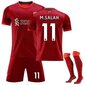 Liverpool Home No. 11 Salah No. 10 Mane Soccer Shirt Suit M hinta ja tiedot | Jalkapallovaatteet ja -varusteet | hobbyhall.fi