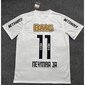 Kausi 1213 Brasilia Santos Jersey Santos Anniversary Edition No. 11 Neymar Short Sleeve Soccer Uniform Retro Top SSD hinta ja tiedot | Jalkapallovaatteet ja -varusteet | hobbyhall.fi