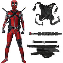 Laadukas deadpool-asu lapsille aikuisten cosplay anime supersankari cosplay kuolemanvartija anime aikuisten palvelu trikoot hatut 5kpl 150 hinta ja tiedot | Puutarhakalusteet | hobbyhall.fi