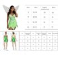 Naisten Elves Tinker Bell -asumekko Green Elves Cosplay -mekko, jossa on vihreät siivet, vihreä S hinta ja tiedot | Naamiaisasut | hobbyhall.fi