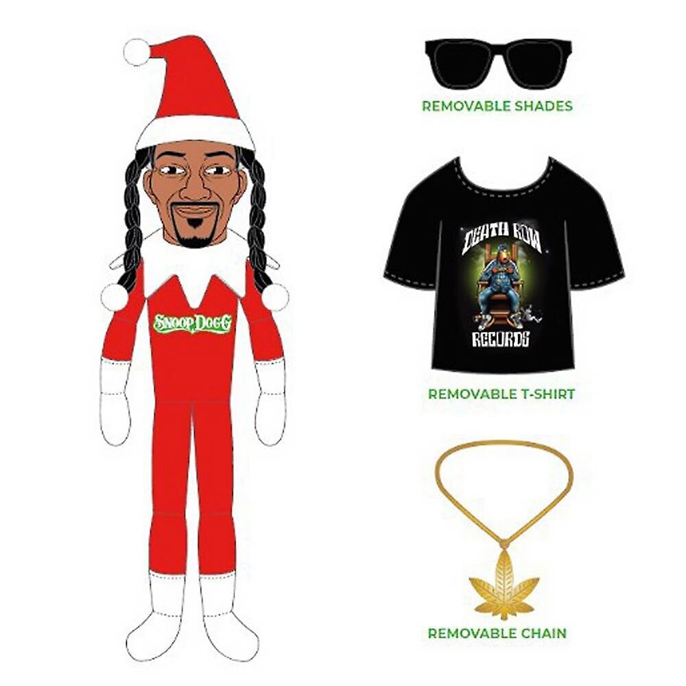 Joululahjat Snoop Dogg Snoop On A Stoop Hip Hop Lovers Elf Doll, pieni pehmolelu, sisältää tarvikkeet-A hinta ja tiedot | Joulukuusen koristeet | hobbyhall.fi