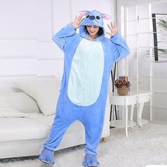 Miesten pyjama (xxl 180-200cm) Kigurumi Onesie Aikuisille Naisille Naisten Tossu vetoketju Eläin Pyjama Yksiosainen Pijama Cosplay Costume Lahja-Vetoketjut onesie hinta ja tiedot | Naamiaisasut | hobbyhall.fi