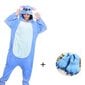 Miesten pyjama (xxl 180-200cm) Kigurumi Onesie Aikuisille Naisille Naisten Tossut vetoketju Eläin Pyjama Yksiosainen Pijama Cosplay Costume Lahja-Onesie tossujen kanssa hinta ja tiedot | Naamiaisasut | hobbyhall.fi