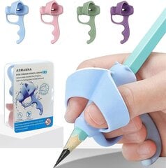 4-pack Kids Pencil Grip Pen Toddler käsialaa Finger Training Pen Clip Pen Grip korjaus työkalu hinta ja tiedot | Koulureput ja -laukut | hobbyhall.fi