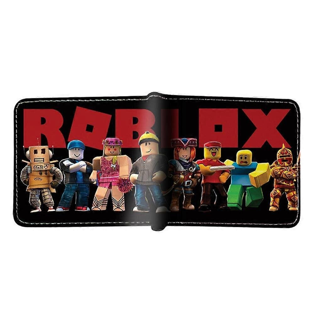 Roblox 3D kuvio Lapset pojat tytöt kolikko kukkaro sarjakuva Anime PU lompakko lyhyt bi-kertainen ID-korttien haltija kukkaro lapset lahjat-A hinta ja tiedot | Naisten lompakot | hobbyhall.fi