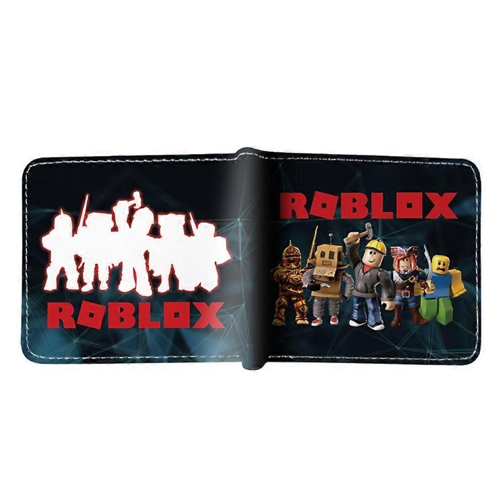 Roblox 3D kuvio Lapset Pojat Tytöt Kolikko kukkaro Sarjakuva Anime PU lompakko Lyhyt bi-kertainen ID-korttien haltija kukkaro Lapset lahjat-C hinta ja tiedot | Naisten lompakot | hobbyhall.fi