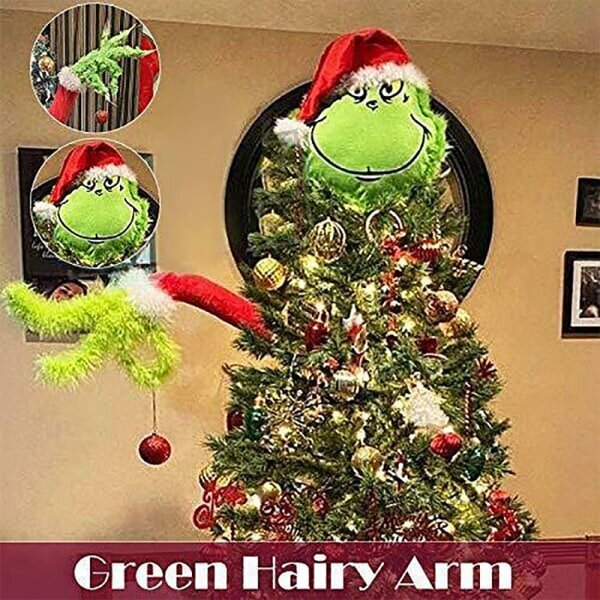 Joulukoristeita Vihreä Grinch Arm Ornament Holder Tree Green Grinch Arm hinta ja tiedot | Joulukoristeet | hobbyhall.fi